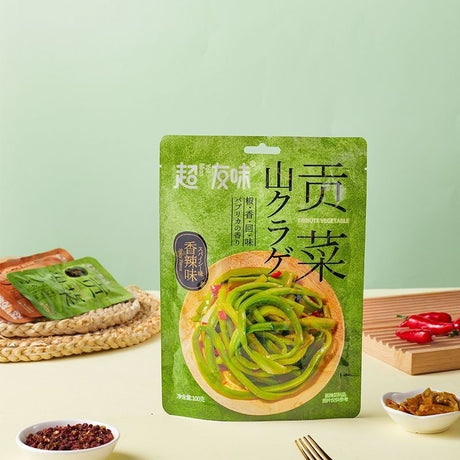 临期特价【超有味】贡菜 100克*5