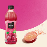 大特价【美汁源】红提葡萄果汁饮料 450ml*12