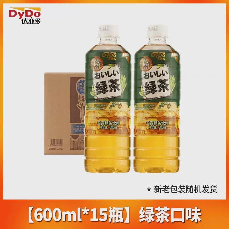 【达亦多】无糖绿茶 600ml*15
