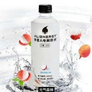 Genki Forest] Alien Electrolyte Water Lychee Sea Salt Flavor
