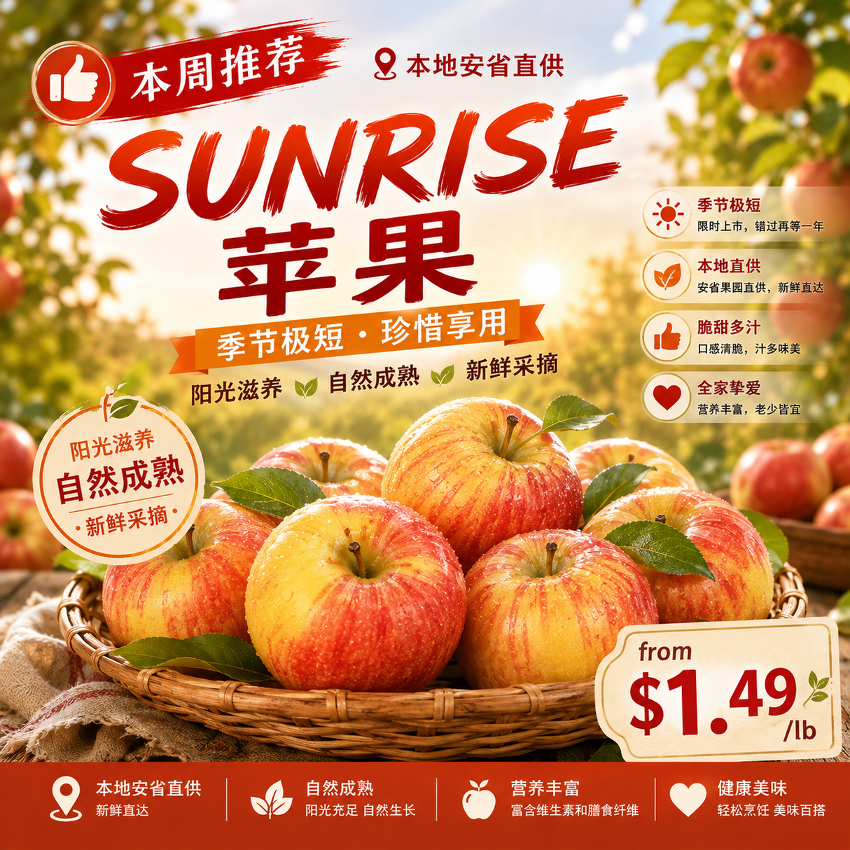 嚐鮮【本地】太陽蘋果