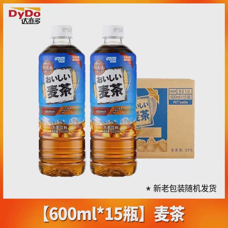 【达亦多】无糖麦茶 600ml*15
