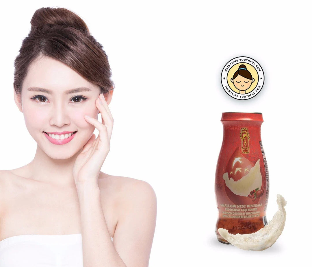 【Golden Bird's Nest】Red wolfberry bird's nest drink 240ml*6