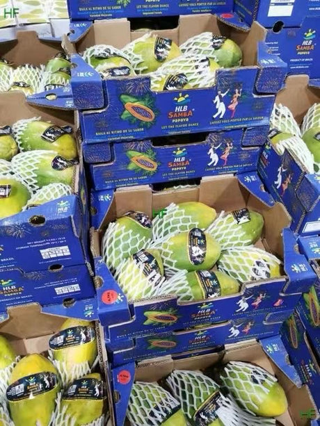 【巴西】空运桑巴木瓜 1箱4.5公斤