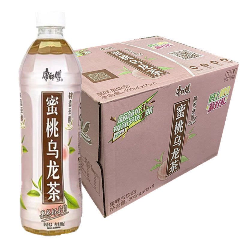 【Master Kong】Peach Oolong Tea 500ml*15