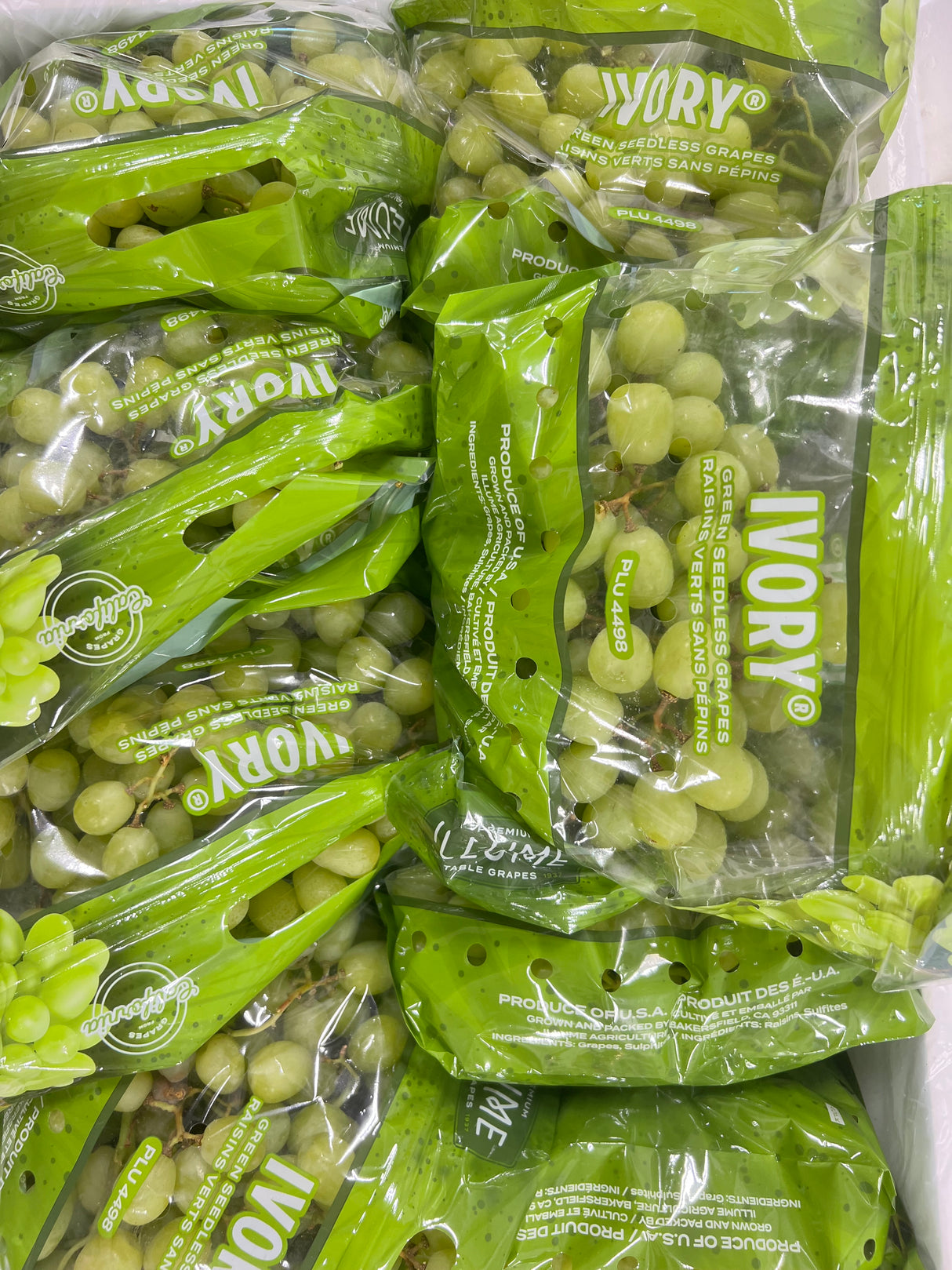 【USA】Seedless Green Grapes 3 lbs