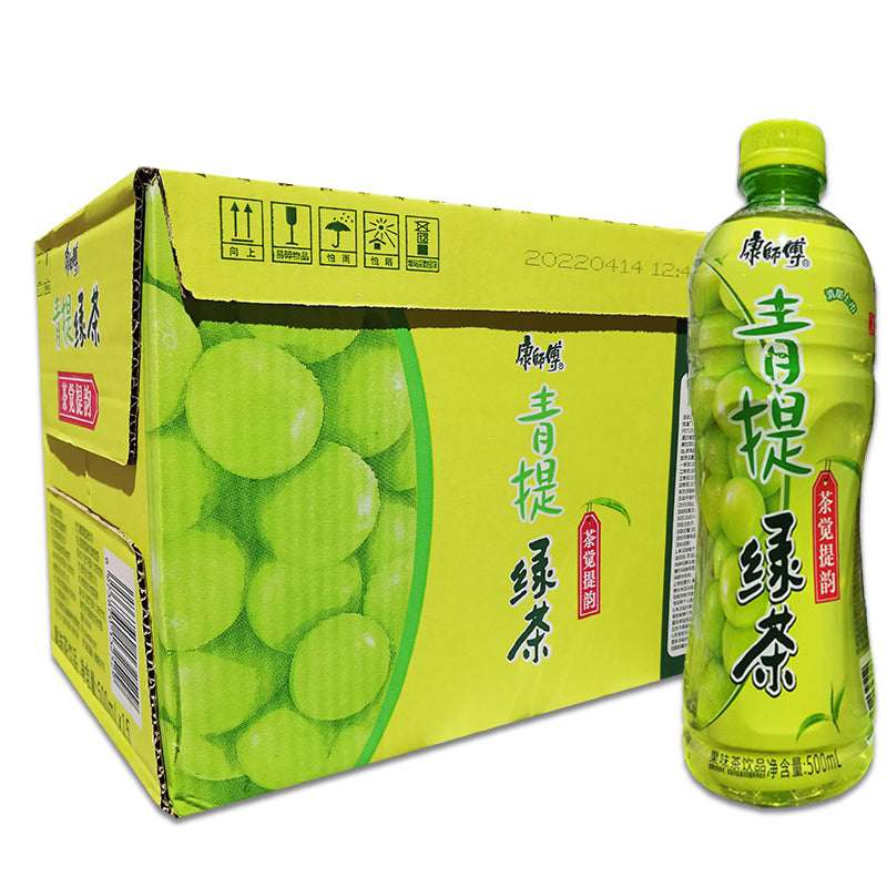 【康師傅】青提綠茶500ml*15