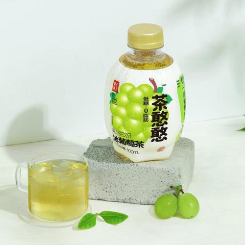 【果子熟了】茶憨憨 冰葡萄茶 果汁茶饮品 500ml*12