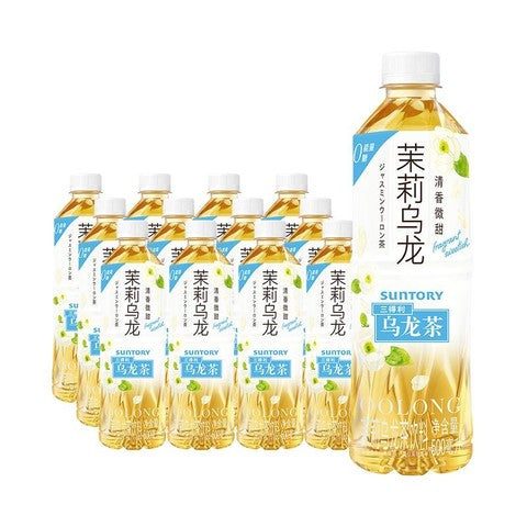 【三得利】无糖茉莉乌龙茶 500ml*15