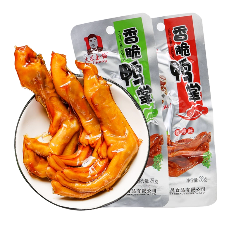 【Dasheng Tulou】Crispy duck feet 1 pack 30 pieces