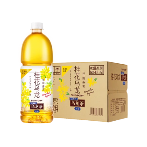 【三得利】無糖桂花烏龍茶500ml*15