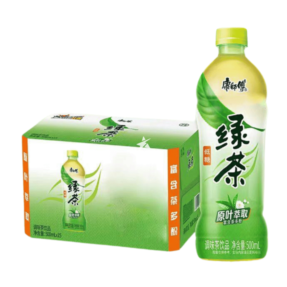 【康师傅】低糖 绿茶（茉莉味）500ml*15