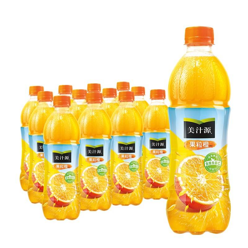 【美汁源】果粒橙  450ml*12