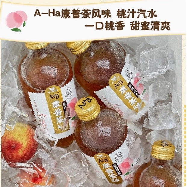 【统一】康普查 桃汁汽水 300ml*12