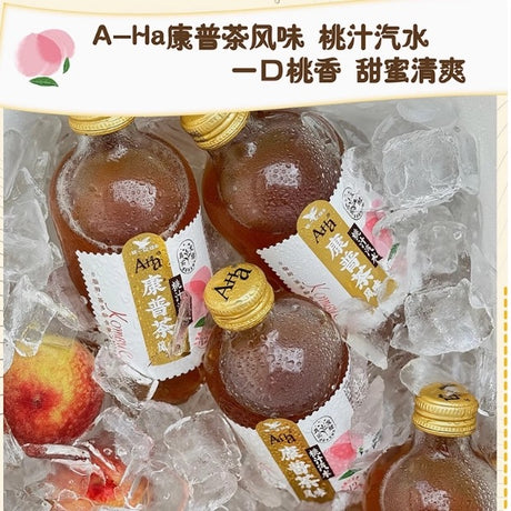 【统一】康普查 桃汁汽水 300ml*12