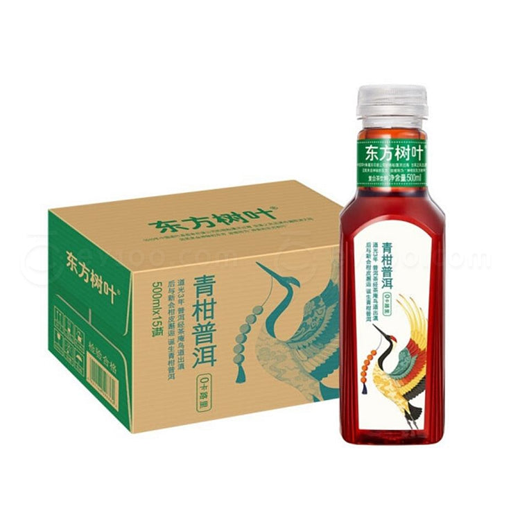 【农夫山泉】东方树叶青柑普洱茶  500ml*15