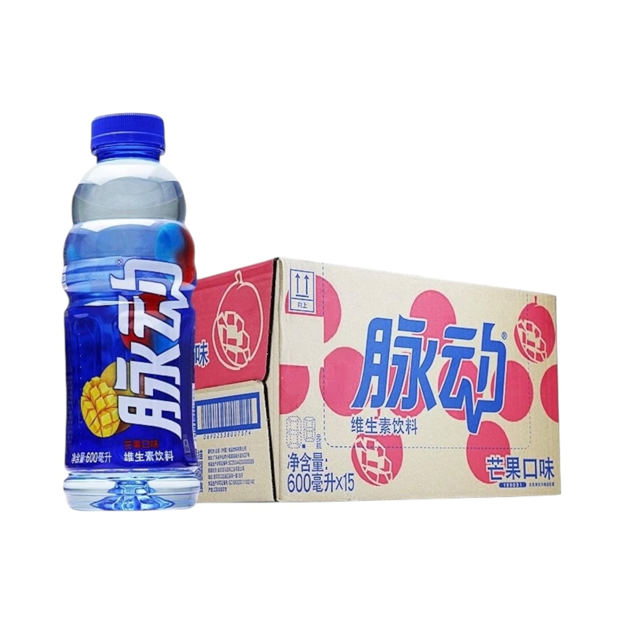 【脉动】维生素饮料 芒果口味 600ml*15