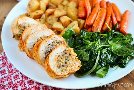 ❄️Special offer [GO BOX] Pre-made stuffed grilled chicken breast for two people