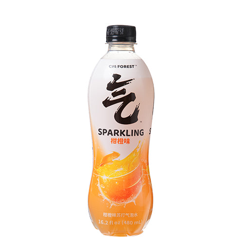 [Genki Forest] Vitamin C Orange Flavor Sugar-Free Sparkling Water 480ml*15