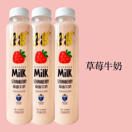 【28th Street】Strawberry milk 400g*15