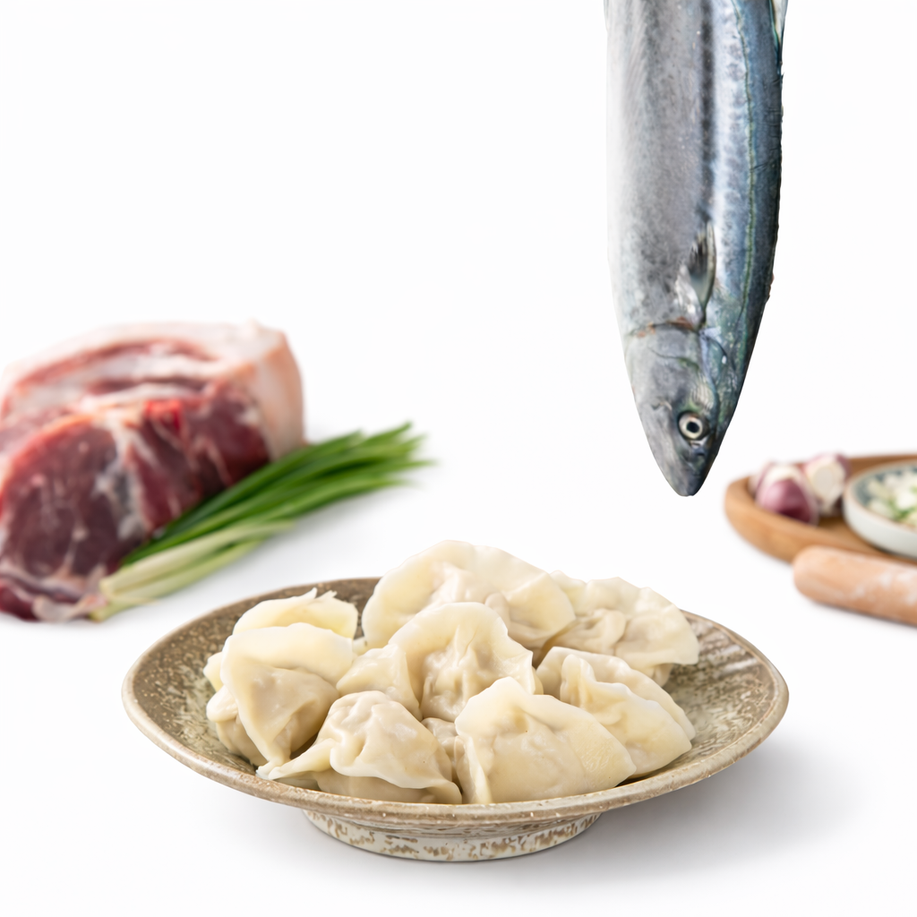 ❄️【Golden Chopsticks】Handmade Mackerel Dumplings