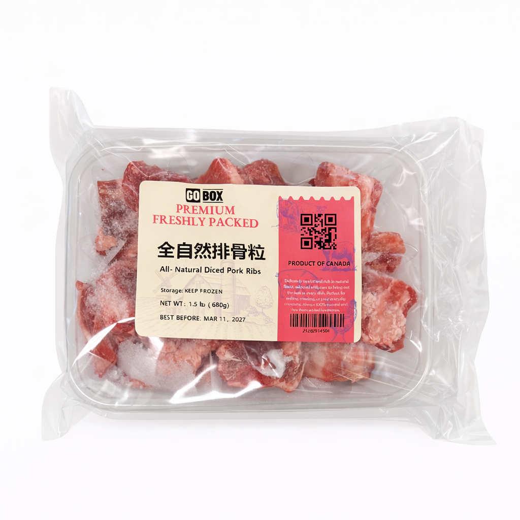 ❄️【GO BOX】全自然排骨粒