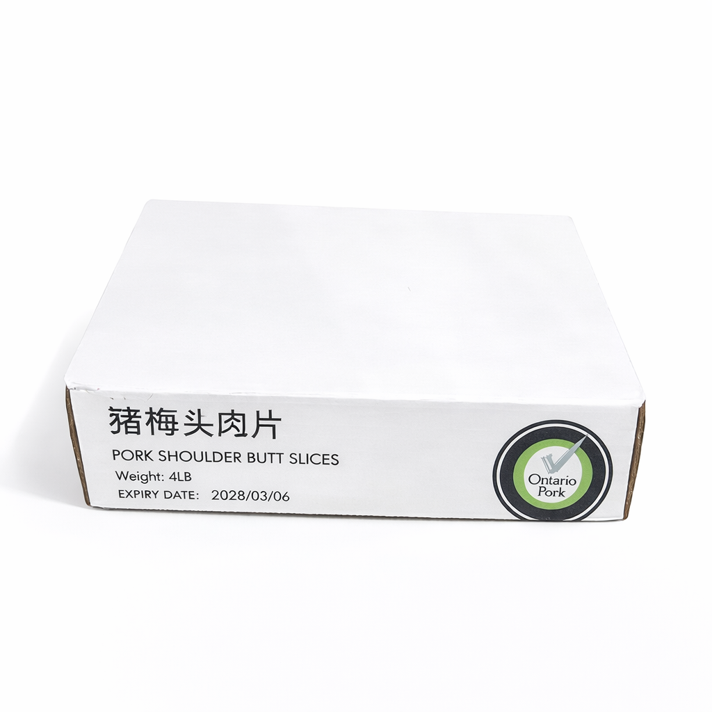 ❄️【TRULY FRESH】全自然猪梅头肉片 4磅