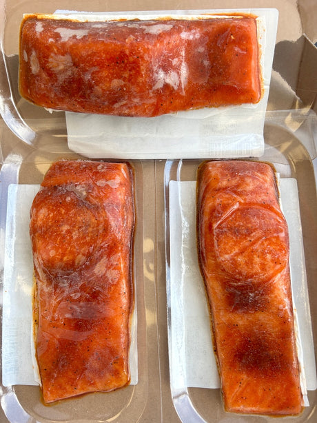 ❄️【GO BOX】Maple Syrup BBQ Atlantic Salmon 7oz*3