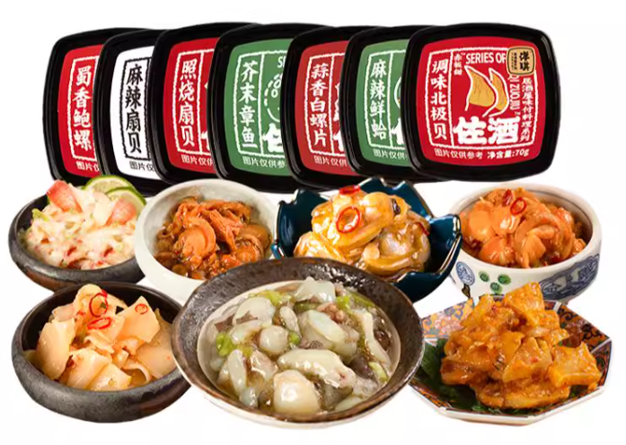 🉐买4送2【洋琦】佐酒系列 70克*6