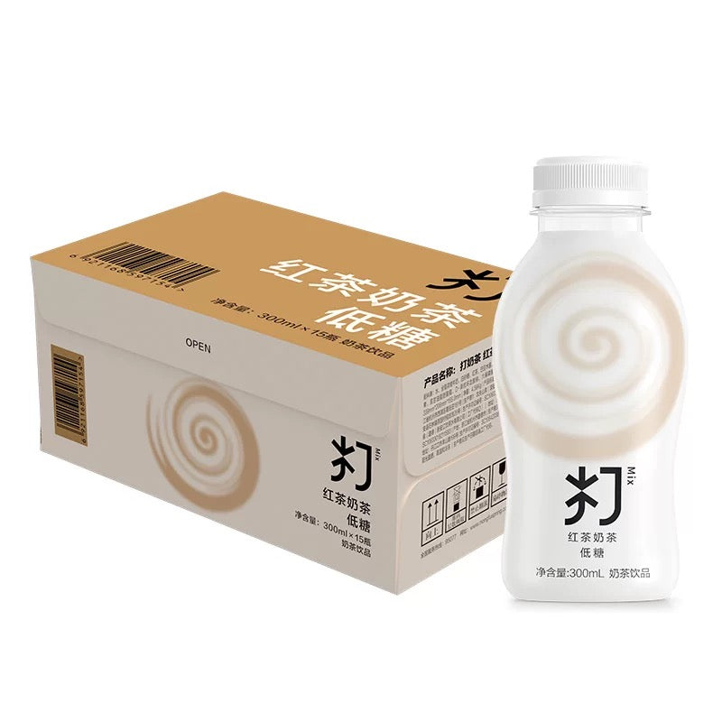 【Nongfu Spring】Low sugar milk tea black tea milk tea 300ml*15