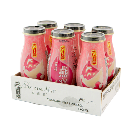 【金燕窝】荔枝味燕窝饮品 240ml*6