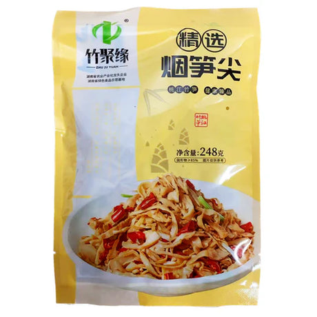 【Zhu Juyuan】Glutinous rice bamboo shoots/smoked bamboo shoots combination 2 kinds 248g*4