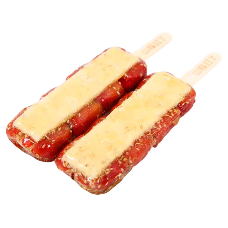 ❄️【老巷子】奶皮子 扁冰糖葫芦（蓝）