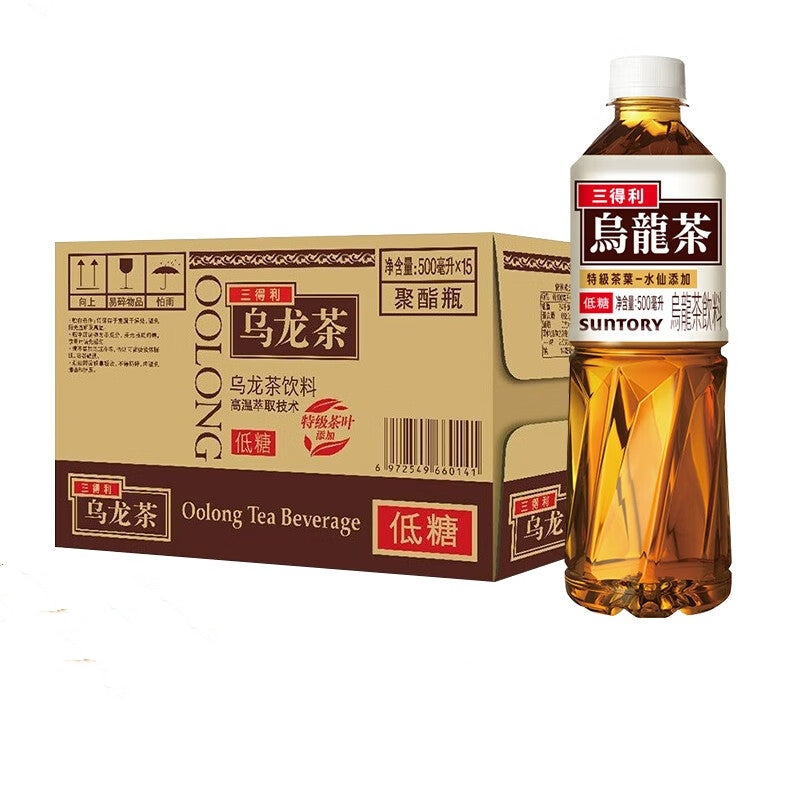 特价【三得利】低糖乌龙茶 500ml*15