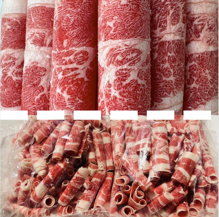 ❄️【TRULY FRESH】Angus Snowflake Beef Rolls 1 box 4 pounds