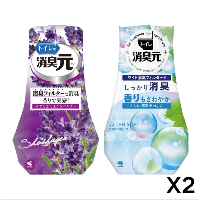 【Kobayashi】 Kobayashi Pharmaceutical Toilet Deodorant Air Freshener 400ml * 2