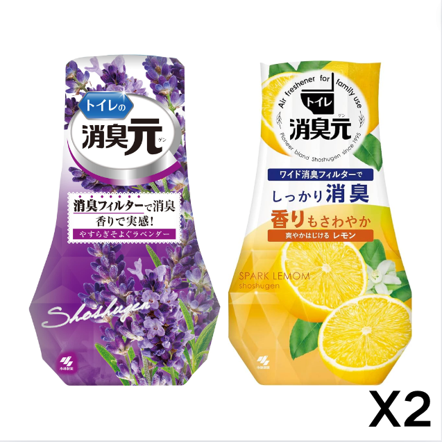 【Kobayashi】 Kobayashi Pharmaceutical Toilet Deodorant Air Freshener 400ml * 2