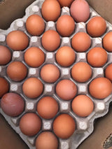 【Local】Farm eggs Large Brown 1 box 180 pieces