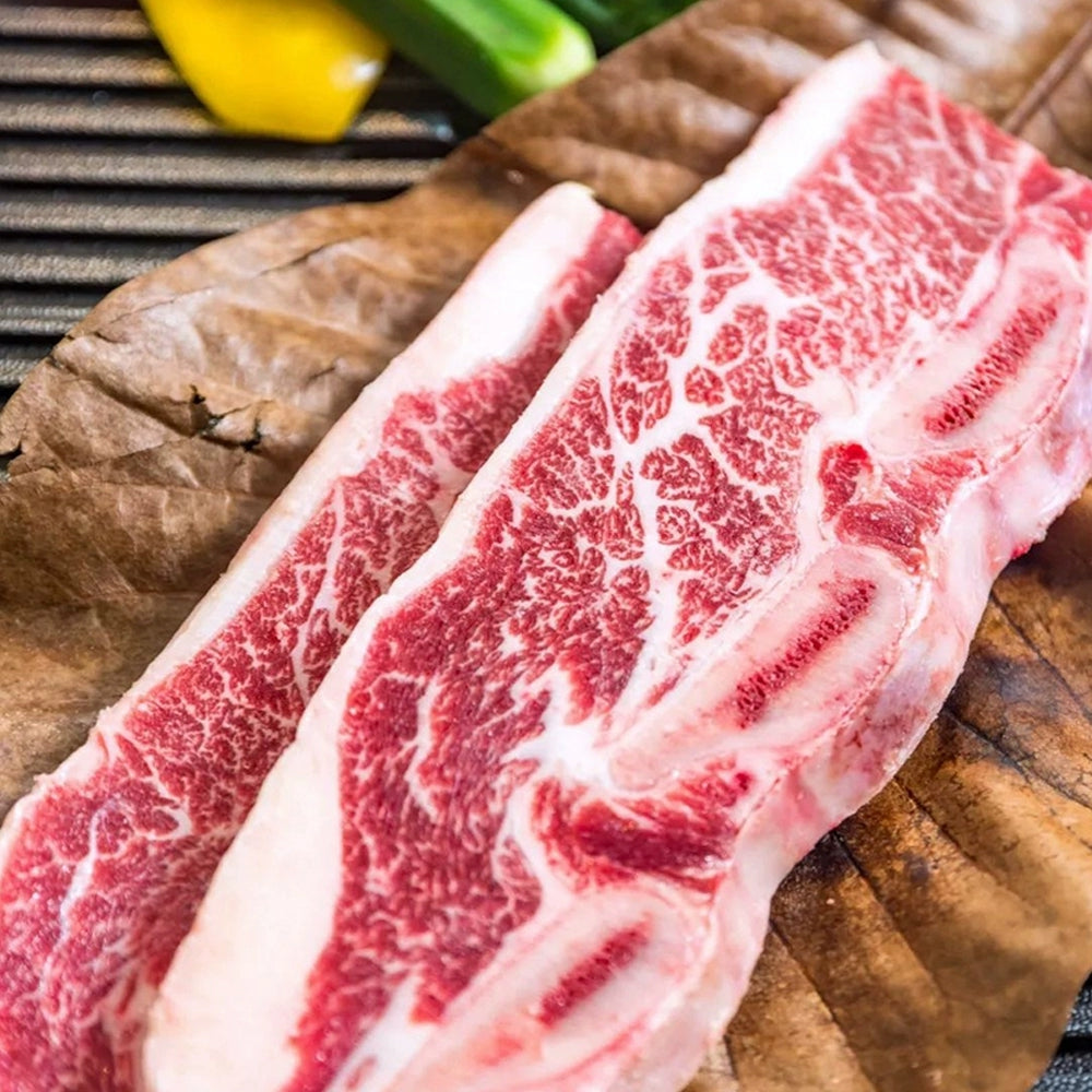 ❄️【BERETTA】All natural three-bone beef ribs 3 pounds