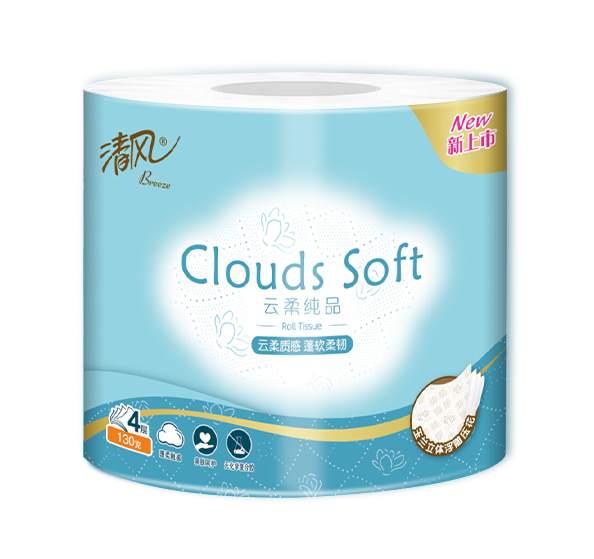【Qingfeng】Cloud Soft Toilet Paper Roll