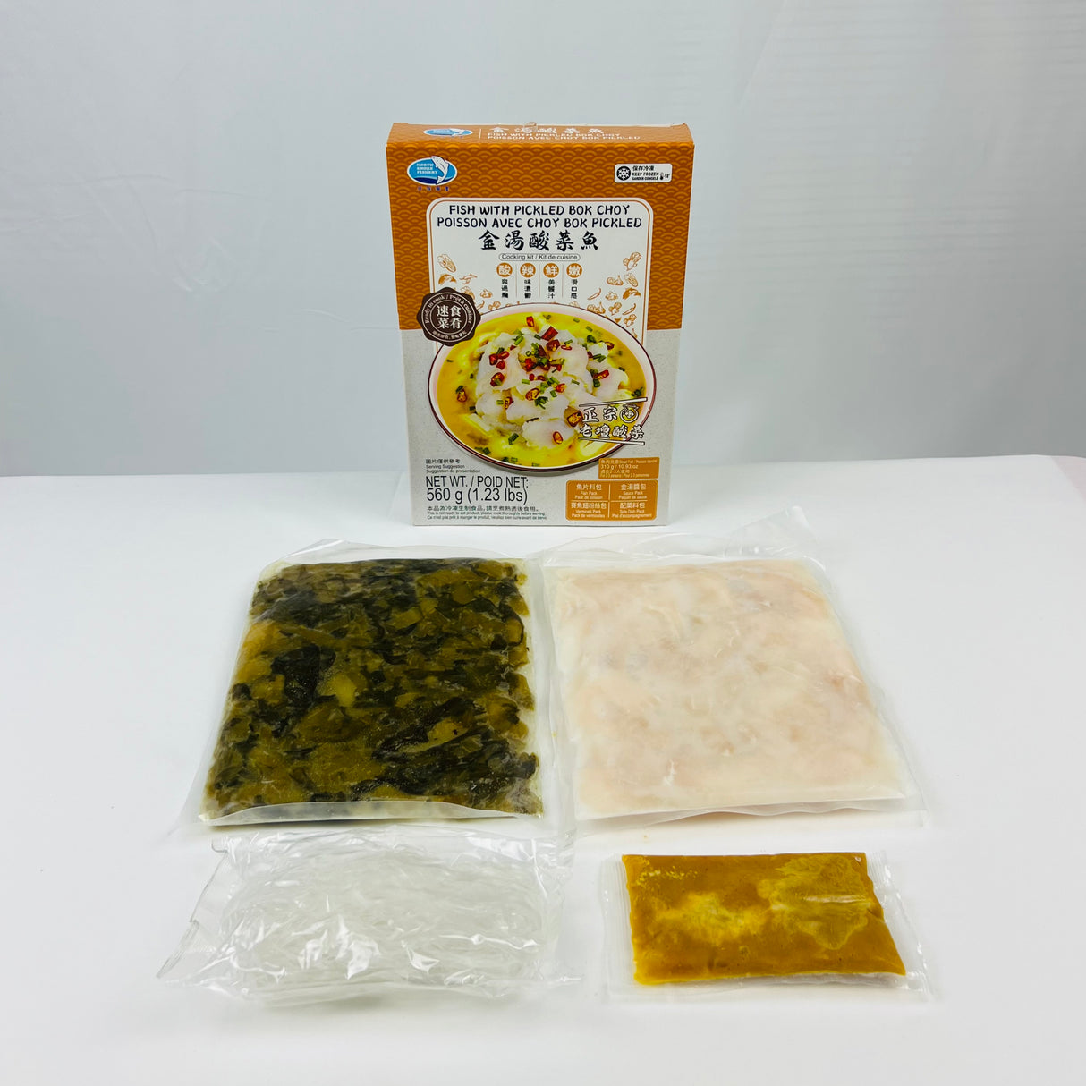 ❄️【Beiyang Seafood】Sauerkraut and fish combination 2 types 2 boxes 