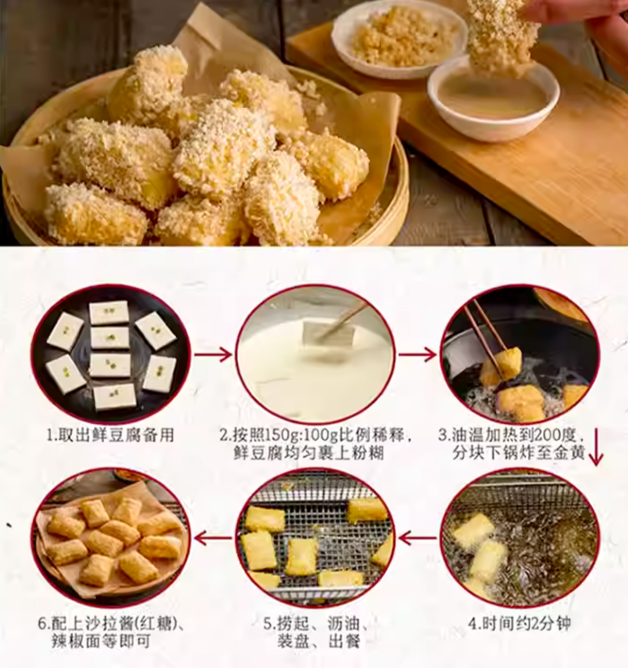 ❄️【Hanhan Bean Maker】Exploding Small Tofu 268g*5