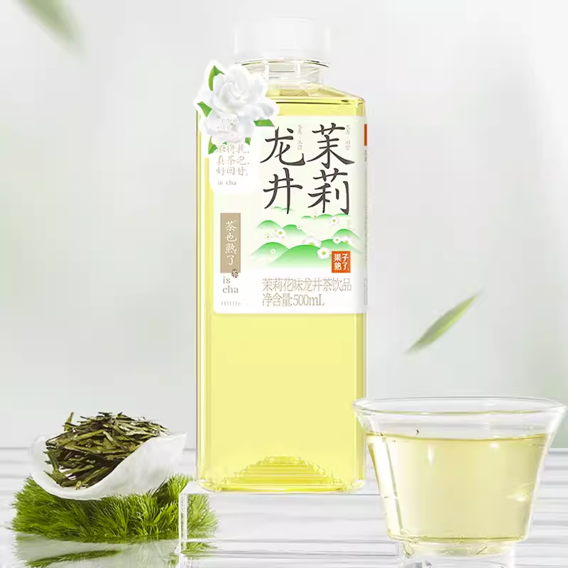 【The fruit is ripe】Jasmine Longjing 500ml*15