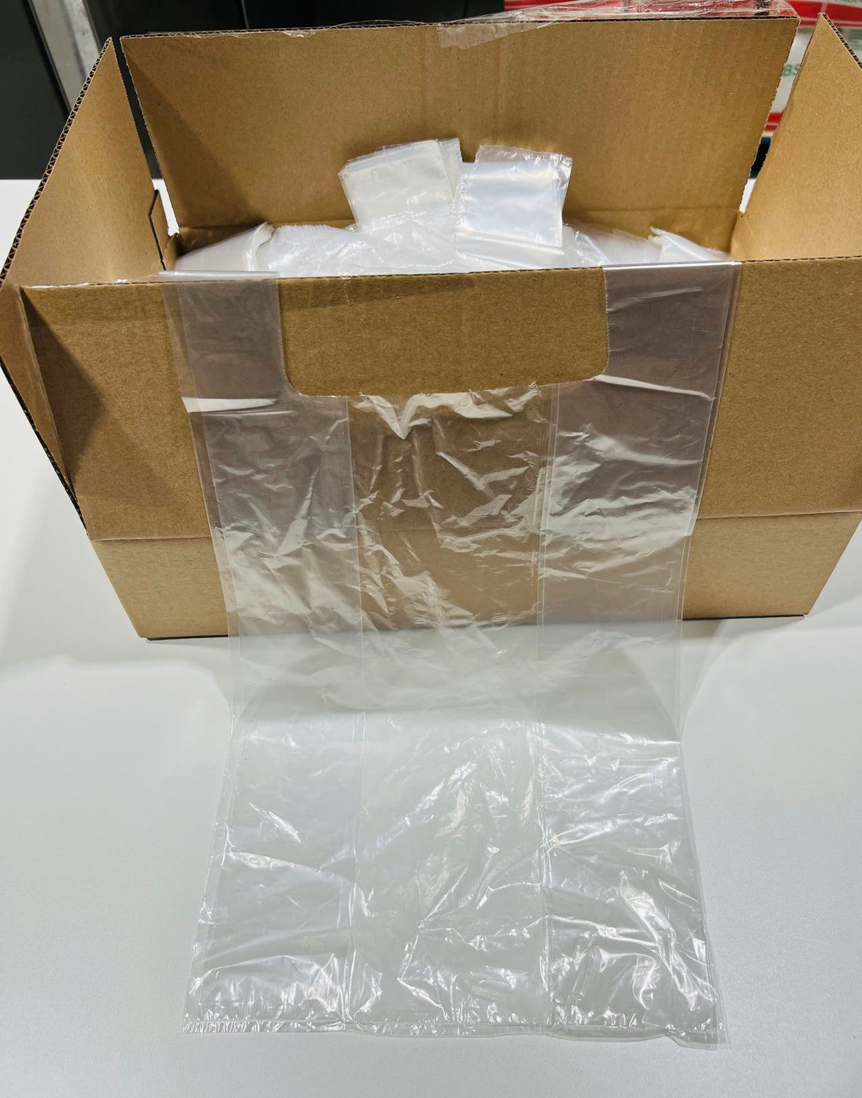 【Canada】Transparent vest plastic bag S4 1 box 14 pounds