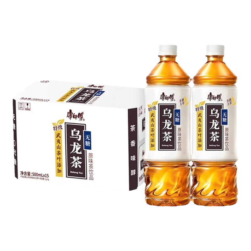 【康師傅】無糖烏龍茶500ml*15