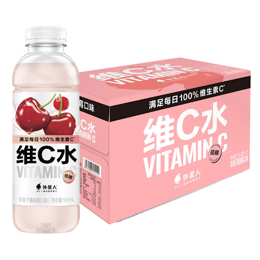 【外星人】维C水 车厘子蔓越莓味 500ml*15