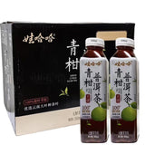 【Wahaha】Sugar-free green citrus Pu'er tea 500ml*15