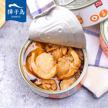 [Zhangzidao] Canned scallops/clams, 4 types, 8 cans