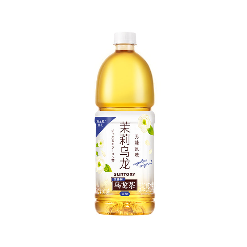特价【三得利】无糖 茉莉乌龙 900ml*12大瓶