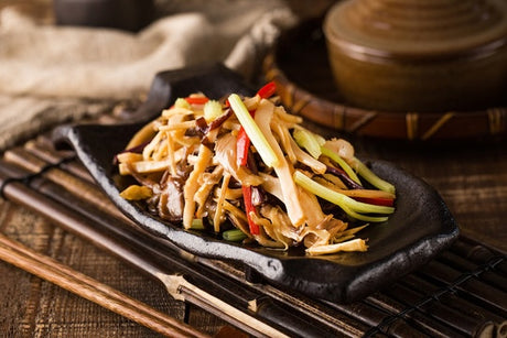 [Golden Chopsticks] 1 pound of dried bamboo shoots from farmers in western Fujian